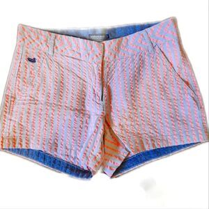 5/$55 Southern Marsh Brighton shorts - Turner stripe, peach gray - size 2